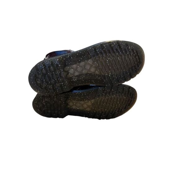 Dr. Martens 1460 Junior Kids Black Glitter Lace Up Boots Size 6 Big Girls - Picture 6 of 15